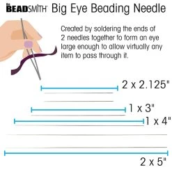 Cheapest ❤️ The Beadsmith® Assorted Size Large Eye Needles ⭐ 11 Cheapest ❤️ The Beadsmith® Assorted Size Large Eye Needles ⭐ -Beadsmith Sales D290558S 4
