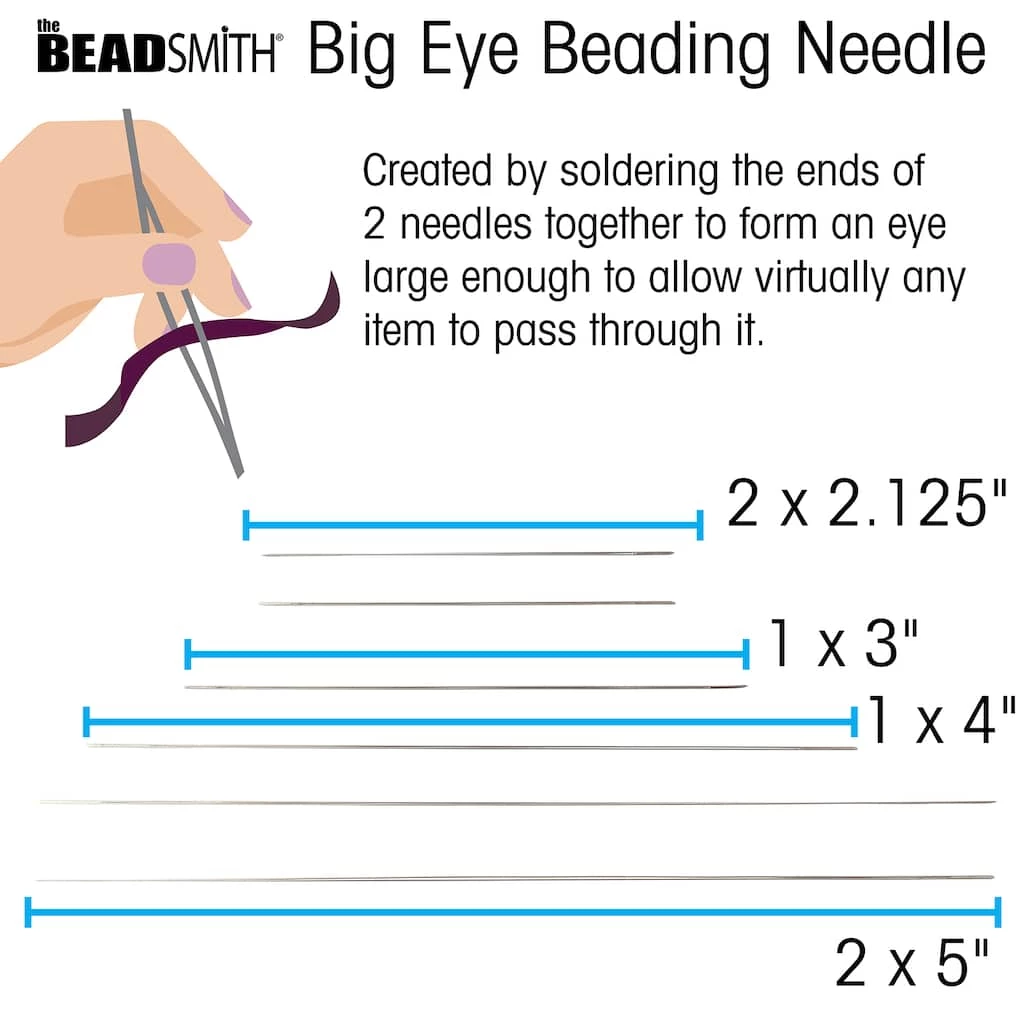 Cheapest ❤️ The Beadsmith® Assorted Size Large Eye Needles ⭐ 6 Cheapest ❤️ The Beadsmith® Assorted Size Large Eye Needles ⭐ - Image 4