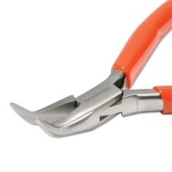 Deals 😍 The Beadsmith® 4.75" Red Bent Chain Nose Pliers ⭐ -Beadsmith Sales D290563S 6