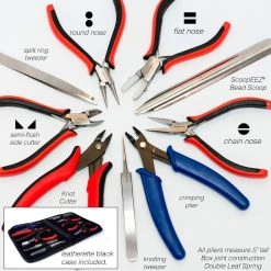 Outlet 👏 The Beadsmith® Deluxe Ergo 9 Piece Tool Set 🧨 -Beadsmith Sales D290579S 3