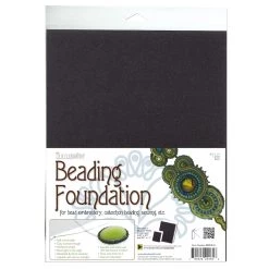 Flash Sale ✨ The Beadsmith® 8.5'' x 11'' Black Beading Foundation 👍
