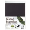 New 💯 The Beadsmith® 8.5'' x 11'' Black Beading Foundation, 4ct. 🧨 -Beadsmith Sales D290589S 1