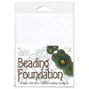 Outlet ✔️ The Beadsmith® 4'' x 5.5'' White Beading Foundation 🎁 -Beadsmith Sales D290593S 1