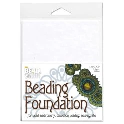 Outlet ✔️ The Beadsmith® 4'' x 5.5'' White Beading Foundation 🎁