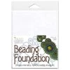 New 😀 The Beadsmith® 4'' x 5.5'' White Beading Foundation, 4ct. ✨ -Beadsmith Sales D290597S 1