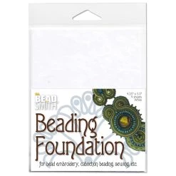 New 😀 The Beadsmith® 4'' x 5.5'' White Beading Foundation, 4ct. ✨