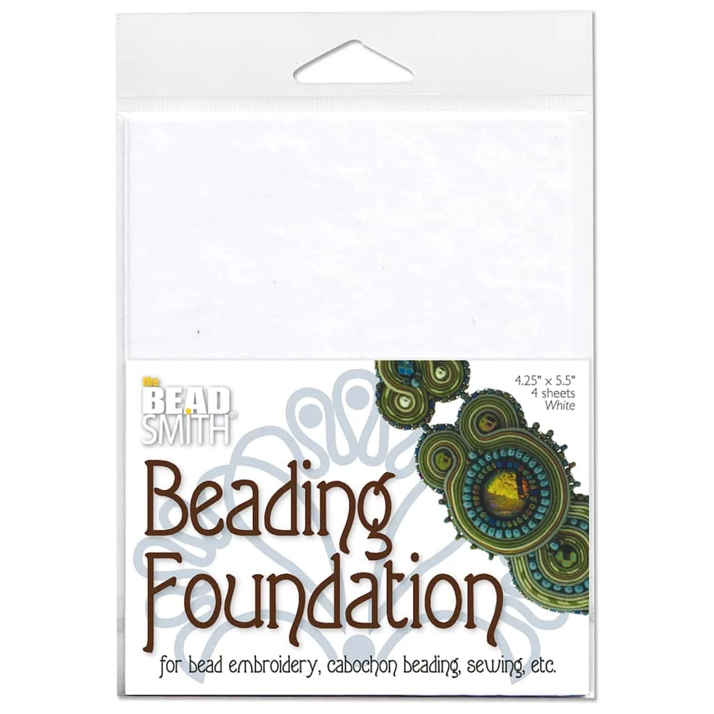 New ๐ The Beadsmith® 4'' x 5.5'' White Beading Foundation, 4ct. โจ 3 New ๐ The Beadsmith® 4'' x 5.5'' White Beading Foundation, 4ct. โจ