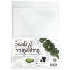 Budget ✨ The Beadsmith® 8.5'' x 11'' White Beading Foundation 🥰 -Beadsmith Sales D290599S 1