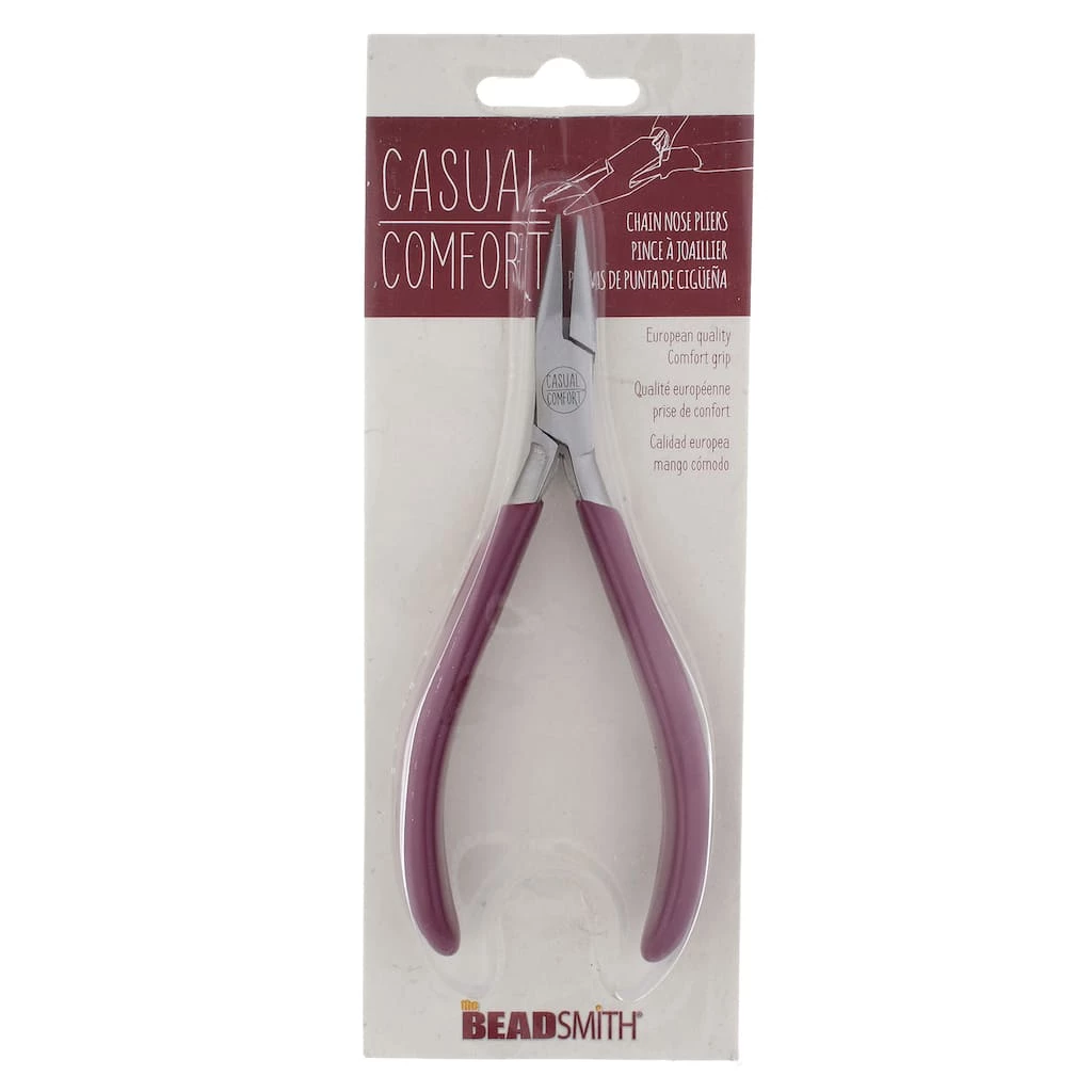 Wholesale 🥰 The Beadsmith® Casual Comfort Chain Nose Plier 😉 4 Wholesale 🥰 The Beadsmith® Casual Comfort Chain Nose Plier 😉 - Image 2