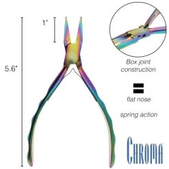 Budget 💯 The Beadsmith® Chroma Series Flat Nose Plier 🎉 -Beadsmith Sales D290628S 4