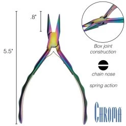 Best Pirce 😍 The Beadsmith® Chroma Series Chain Nose Plier 🔔 -Beadsmith Sales D290629S 4