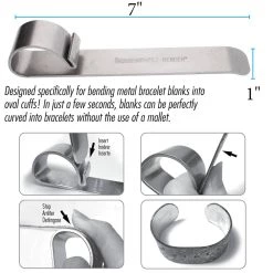 Best Sale 🎉 The Beadsmith® EZ-Bender™ Cuff Bracelet Tool 🥰 -Beadsmith Sales D290711S 5