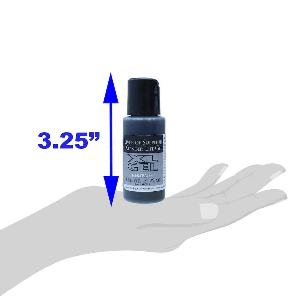 Hot Sale ❤️ The Beadsmith® XL Gel Liver of Sulfur Extended Life Gel, 1oz. 🛒 7 Hot Sale ❤️ The Beadsmith® XL Gel Liver of Sulfur Extended Life Gel, 1oz. 🛒 - Image 5