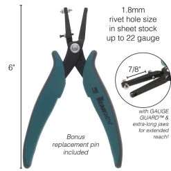 Buy ✔️ The Beadsmith® 1.8mm Punch Plier with Gauge Guard 🥰 12 Buy ✔️ The Beadsmith® 1.8mm Punch Plier with Gauge Guard 🥰 -Beadsmith Sales D290765S 4