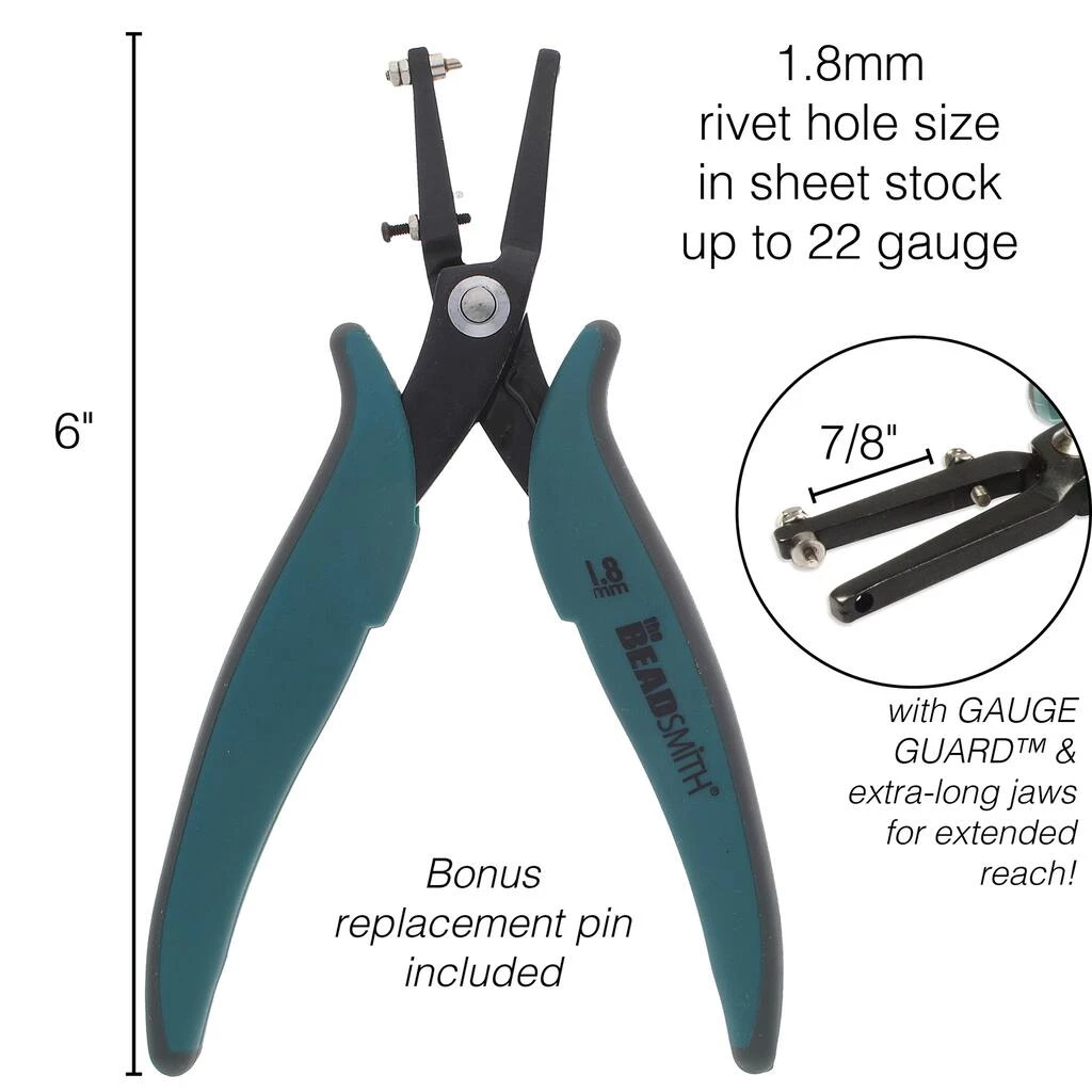 Buy ✔️ The Beadsmith® 1.8mm Punch Plier with Gauge Guard 🥰 6 Buy ✔️ The Beadsmith® 1.8mm Punch Plier with Gauge Guard 🥰 - Image 4