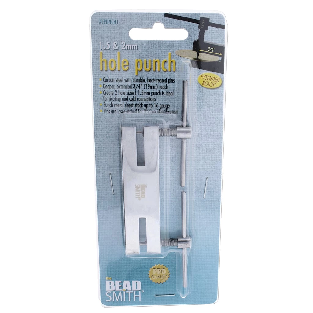 Best deal 👏 Beadsmith® Double Metal Punch, 1.5mm & 2mm 🔥 4 Best deal 👏 Beadsmith® Double Metal Punch, 1.5mm & 2mm 🔥 - Image 2