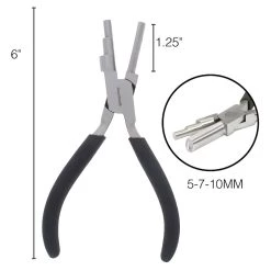 Brand new 🛒 The Beadsmith® Little Wrapper Looping Pliers for 5mm, 7mm,10mm Rings 😍 -Beadsmith Sales D290777S 4
