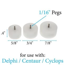 Best Pirce 🤩 The Beadsmith® Wig Jig® Delphi, Centaur & Cyclops Super Pegs 💯 -Beadsmith Sales D290807S 5
