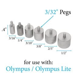 Hot Sale 👍 The Beadsmith® Wig Jig® Olympus & Olympus Lite Super Pegs, 6ct. ✔️ -Beadsmith Sales D290828S 5