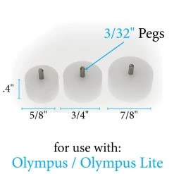Brand new 👏 The Beadsmith® Wig Jig® Olympus & Olympus Lite Super Pegs, 3ct. 🔔 -Beadsmith Sales D290829S 6
