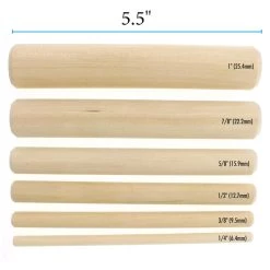 Cheapest 🤩 The Beadsmith® Wooden Mandrel Set ✔️ -Beadsmith Sales D290838S 4
