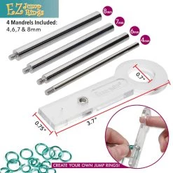 Brand new 👍 The Beadsmith® EZ Jump Ring Maker, 4-8mm 😍 -Beadsmith Sales D290839S 3