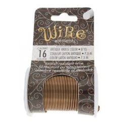 Discount 😀 The Beadsmith® Wire™ Elements 16 Gauge Tarnish-Resistant Wire 💯 -Beadsmith Sales D396117S 1