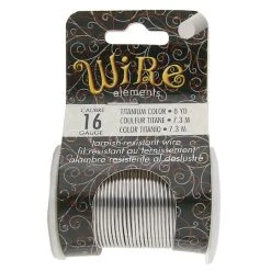 Discount 😀 The Beadsmith® Wire™ Elements 16 Gauge Tarnish-Resistant Wire 💯 -Beadsmith Sales D396126S 1