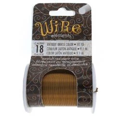 Cheapest ⌛ The Beadsmith® Wire™ Elements 18 Gauge Tarnish-Resistant Wire 🔥 -Beadsmith Sales D396132S 1