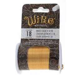 Cheapest ⌛ The Beadsmith® Wire™ Elements 18 Gauge Tarnish-Resistant Wire 🔥 -Beadsmith Sales D396136S 1