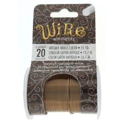 Brand new 🥰 The Beadsmith® Wire™ Elements 20 Gauge Tarnish-Resistant Wire ❤️ -Beadsmith Sales D396138S 1