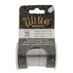 Brand new 🥰 The Beadsmith® Wire™ Elements 20 Gauge Tarnish-Resistant Wire ❤️ -Beadsmith Sales D396148S 1