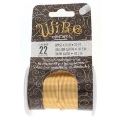 Budget 🥰 The Beadsmith® Wire™ Elements 22 Gauge Tarnish-Resistant Wire 🌟 -Beadsmith Sales D396151S 1