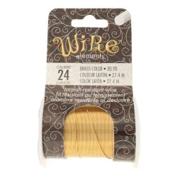 Best Sale ⌛ The Beadsmith® Wire™ Elements 24 Gauge Tarnish-Resistant Wire 🛒 -Beadsmith Sales D396156S 1