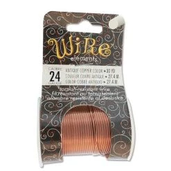 Best Sale ⌛ The Beadsmith® Wire™ Elements 24 Gauge Tarnish-Resistant Wire 🛒 -Beadsmith Sales D396157S 1