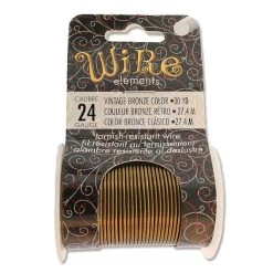 Best Sale ⌛ The Beadsmith® Wire™ Elements 24 Gauge Tarnish-Resistant Wire 🛒 -Beadsmith Sales D396166S 1