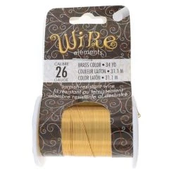 Discount ✨ The Beadsmith® Wire™ Elements 26 Gauge Tarnish-Resistant Wire 😍 -Beadsmith Sales D396177S 1