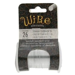 Discount ✨ The Beadsmith® Wire™ Elements 26 Gauge Tarnish-Resistant Wire 😍 -Beadsmith Sales D396186S 1