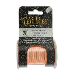 Cheap 🛒 The Beadsmith® Wire™ Elements 28 Gauge Tarnish-Resistant Wire 😀 -Beadsmith Sales D396197S 1