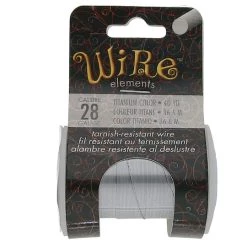 Cheap 🛒 The Beadsmith® Wire™ Elements 28 Gauge Tarnish-Resistant Wire 😀 -Beadsmith Sales D396202S 1