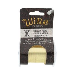 Flash Sale ✨ The Beadsmith® Wire™ Elements 30 Gauge Tarnish-Resistant Wire ✔️