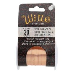 Flash Sale ✨ The Beadsmith® Wire™ Elements 30 Gauge Tarnish-Resistant Wire ✔️ -Beadsmith Sales D396208S 1