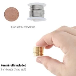 Deals 🌟 The Beadsmith® Wire Elements™ Lacquered Tarnish Resistant Wire Set 🎁 -Beadsmith Sales D396212S 3