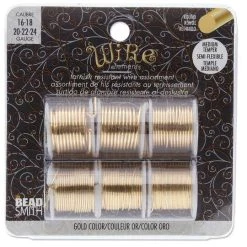 Outlet 🔔 The Beadsmith® Wire™ Elements Lacquered Tarnish-Resistant Wire Set ⌛ -Beadsmith Sales D396247S 1
