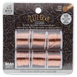 Outlet 🔔 The Beadsmith® Wire™ Elements Lacquered Tarnish-Resistant Wire Set ⌛ -Beadsmith Sales D396248S 1 1