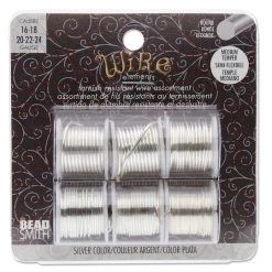 Outlet 🔔 The Beadsmith® Wire™ Elements Lacquered Tarnish-Resistant Wire Set ⌛ -Beadsmith Sales D396250S 1