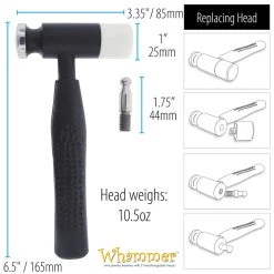 Discount ⭐ The Beadsmith® Whammer® Interchangeable Nylon Head & Dapping Head 🔨 Hammer ❤️ -Beadsmith Sales D579382S 3