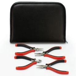 Outlet ⭐ The Beadsmith® 4 Piece Ergonomic Pliers Set ✔️