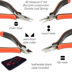 Outlet ⭐ The Beadsmith® 4 Piece Ergonomic Pliers Set ✔️ -Beadsmith Sales D579388S 3