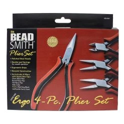 Outlet ⭐ The Beadsmith® 4 Piece Ergonomic Pliers Set ✔️ -Beadsmith Sales D579388S 4